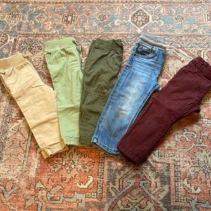 5 Pairs of 2T Pants
